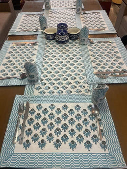 Dining Table Mat and Runner Set
